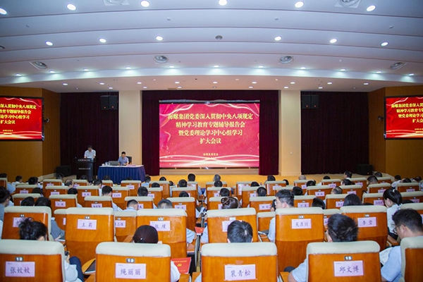 海螺集團(tuán)黨委召開(kāi)深入貫徹中央八項(xiàng)規(guī)定精神學(xué)習(xí)教育專(zhuān)題輔導(dǎo)報(bào)告會(huì)暨黨委理...